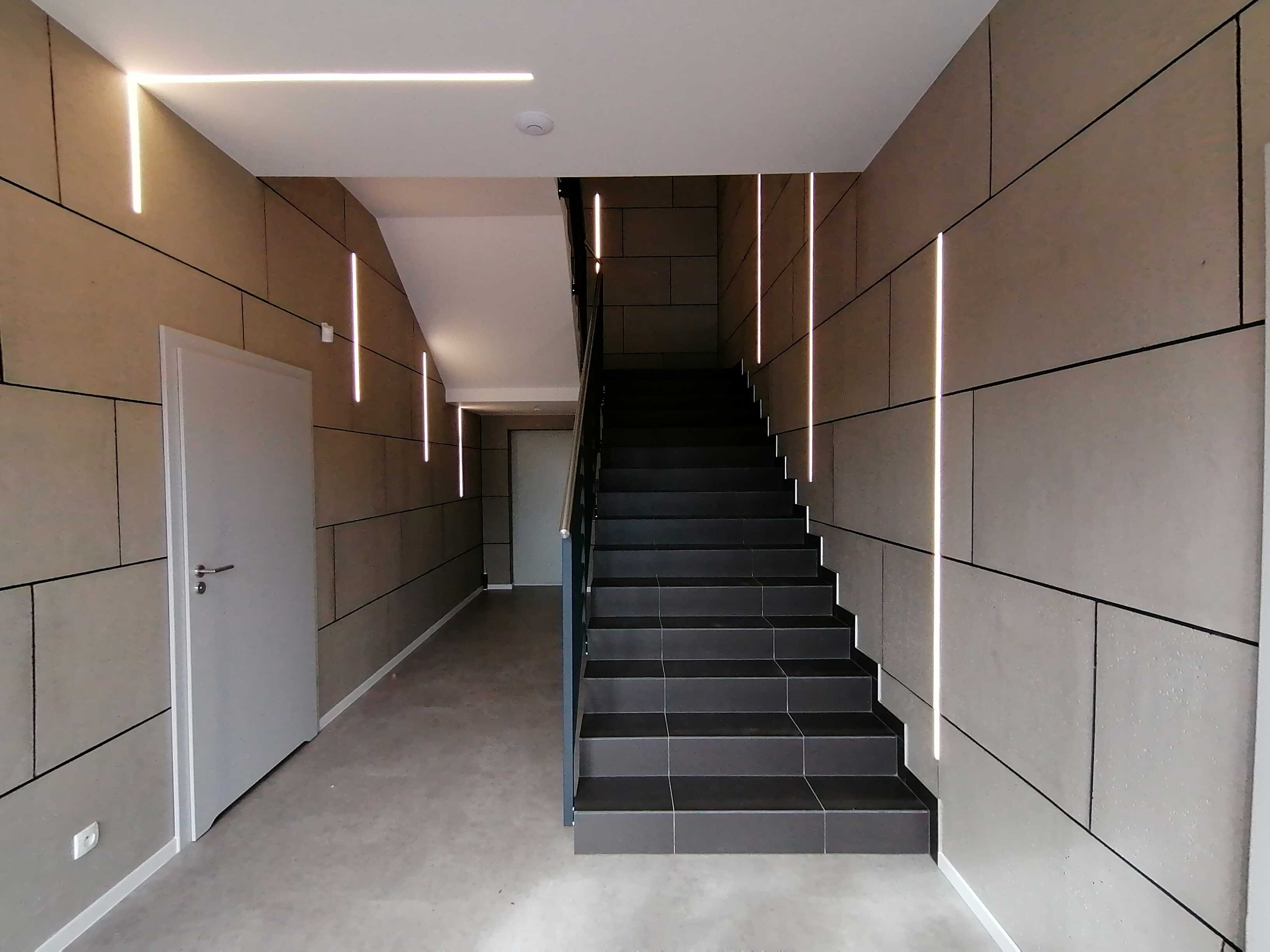 ściany loft wykończenie betonem